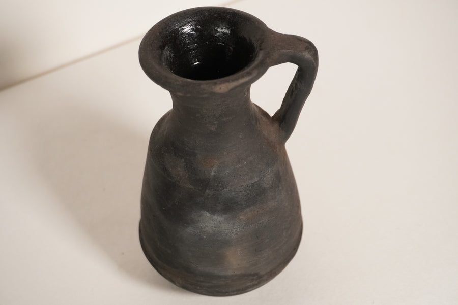 Vase Terracotta noir