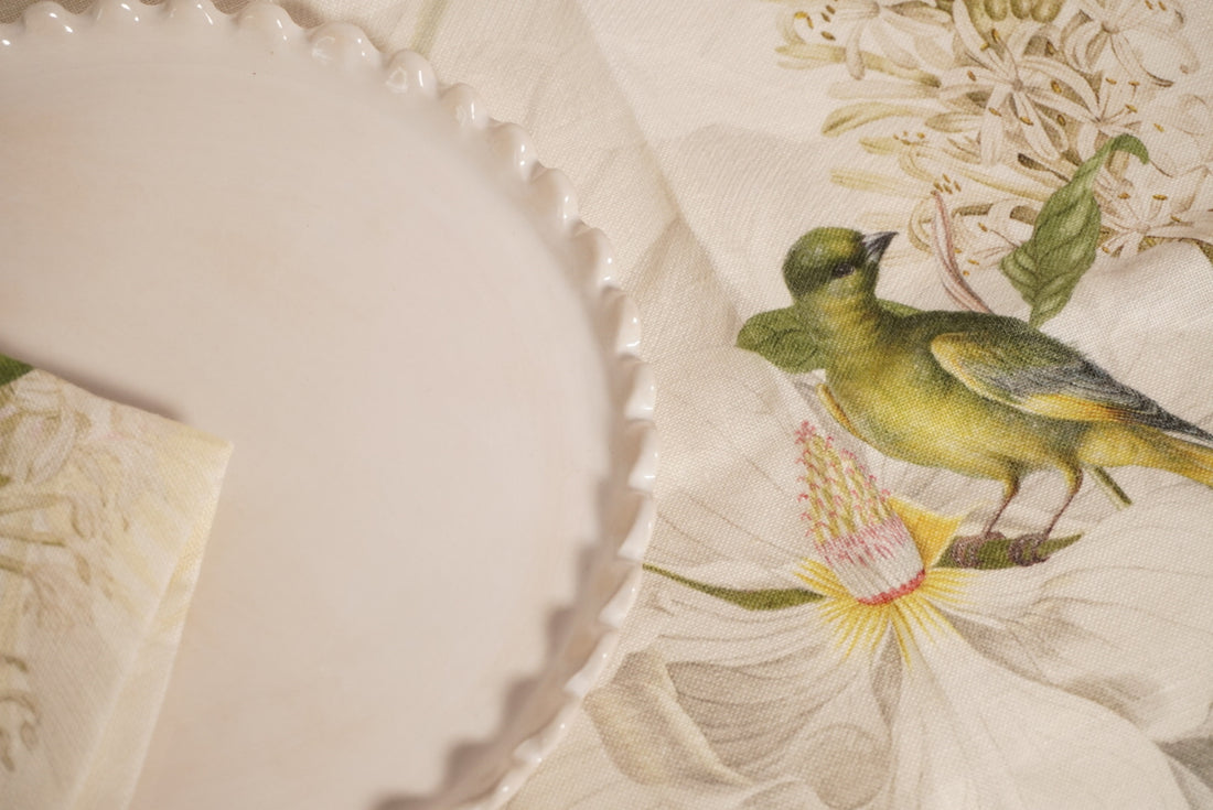 Set table les oiseaux Napking