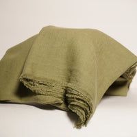 Nappe lin vert bois