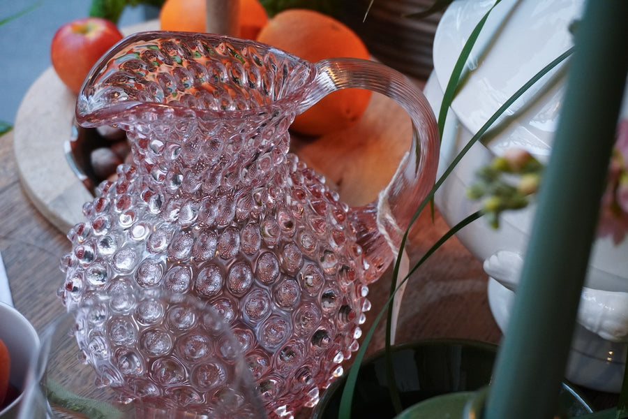 Carafe en cristal Hobnail Klimchi