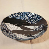 Assiette creuse baleine Japonaise