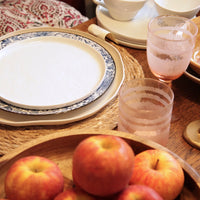 Assiette fleurs porcelaine Japonaise